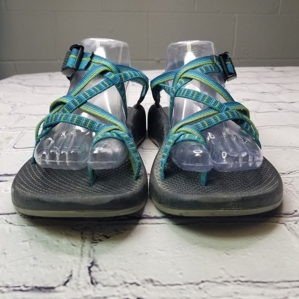 Chaco zx yampa fresh teal toe loop sandals - Picture 10 of 13